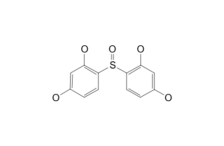 Resorcinol sulfoxide