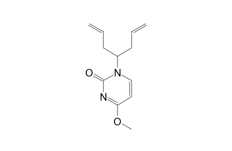 1-(1,6-HEPTADIEN-4-YL)-4-METHOXY-PYRIMIDIN-2-(1H)-ONE