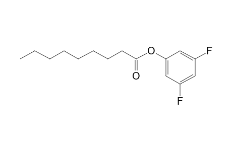 Nonanoic acid, 3,5-difluophenyl ester