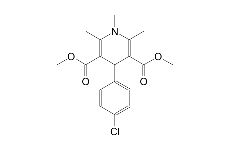 Dimethyl 4-(4-chlorophenyl)-1,2,6-trimethyl-1,4-dihydro-3,5-pyridinedicarboxylate