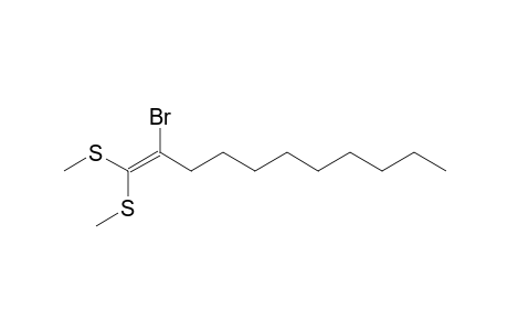 2-BROMO-1,1-DIMETHYLTHIO-3-ETHYLHEPT-1-ENE