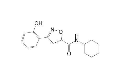 5-isoxazolecarboxamide, N-cyclohexyl-4,5-dihydro-3-(2-hydroxyphenyl)-