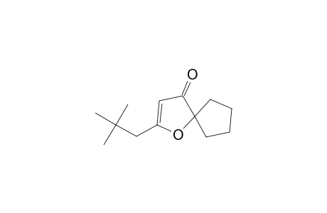 1-Oxaspiro[4.4]non-2-en-4-one, 2-(2,2-dimethylpropyl)-