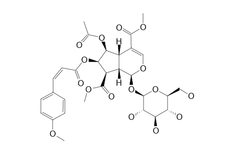 6-O-ACETYL-7-O-(Z)-PARA-METHOXYCINNAMOYL-MYXOPYROSIDE