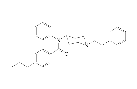 4-Propyl-N-(1-(2-phenylethyl)piperidin-4-yl)-N-phenylbenzamide