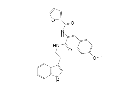 N-[(E)-1-({[2-(1H-indol-3-yl)ethyl]amino}carbonyl)-2-(4-methoxyphenyl)ethenyl]-2-furamide