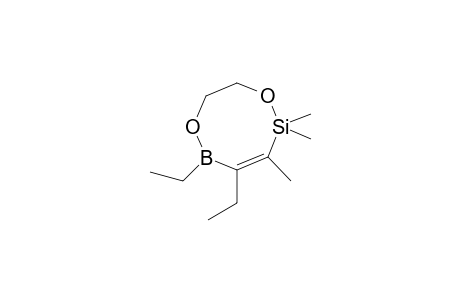 4,5-DIETHYL-2,2,3-TRIMETHYL-1,6-DIOXA-2-SILA-5-BORA-3-CYCLOOCTENE