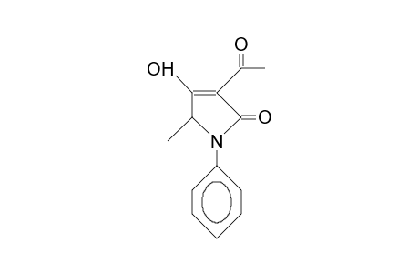 3-Acetyl-4-hydroxy-5-methyl-1-phenyl-3-pyrrolin-2-one