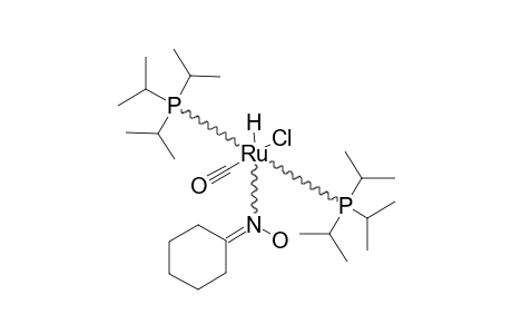 (CARBONYL)-CHLORO-(CYCLOHEXANONOXIME)-HYDRIDOBIS-(TRIISOPROPYLPHOSPHANE)-RUTHENIUM-(II)