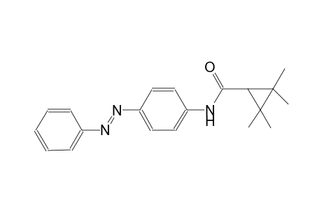 cyclopropanecarboxamide, 2,2,3,3-tetramethyl-N-[4-[(E)-2-phenylazo]phenyl]-