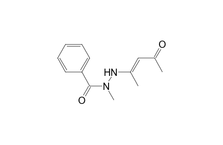 Benzoic acid, 1-methyl-2-(1-methyl-3-oxo-1-butenyl)hydrazide