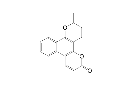 2-Methyl-3,4-dihydro-2H-benzo[f]pyrano[2,3-h]chromene-6-one