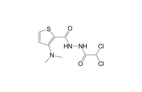 1-(dichloroacetyl)-2-[3-(dimethyllamino)-2-thenoyl]hydrazine