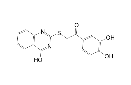 ethanone, 1-(3,4-dihydroxyphenyl)-2-[(4-hydroxy-2-quinazolinyl)thio]-