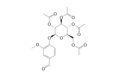 TETRA-O-ACETYL-BETA-D-GLUCOPYRANOSYLVANILLIN