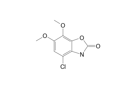 CL-DMBOA;4-CHLORO-6,7-DIMETHOXY-2-BENZOXAZOLINONE