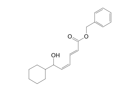 Benzyl (2E,4Z)-6-Cyclohexyl-6-hydroxy-2,4-hexandienoate