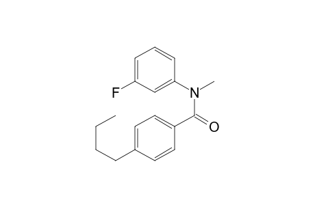 4-Butyl-N-(3-fluorophenyl)-N-methylbenzamide