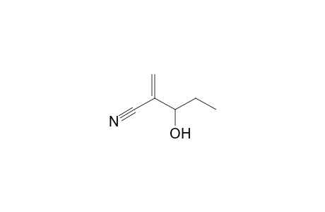 3-Hydroxy-2-methylenepentanenitrile
