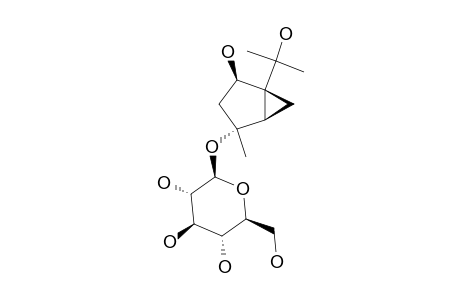 TRANS-THUJANE-2-BETA,4-ALPHA,7-TRIOL-4-O-BETA-D-GLUCOPYRANOSIDE