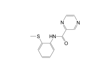 N-[2-(methylsulfanyl)phenyl]-2-pyrazinecarboxamide
