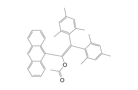 1-(9-Anthryl)-2,2-dimesitylvinyl Acetate