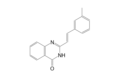 2-[(E)-2-(3-methylphenyl)ethenyl]-4(3H)-quinazolinone