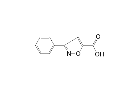 3-Phenyl-5-isoxazolecarboxylic acid