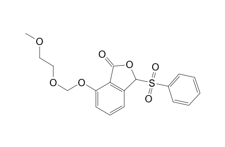 1(3H)-Isobenzofuranone, 7-[(2-methoxyethoxy)methoxy]-3-(phenylsulfonyl)-
