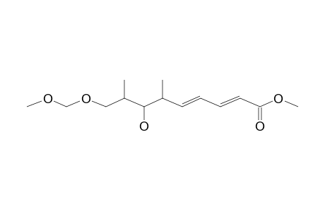 Methyl (2E,4E)-7-hydroxy-9-(methoxymethoxy)-6,8-dimethyl-2,4-nonadienoate