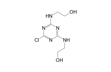 2-[[4-chloranyl-6-(2-hydroxyethylamino)-1,3,5-triazin-2-yl]amino]ethanol