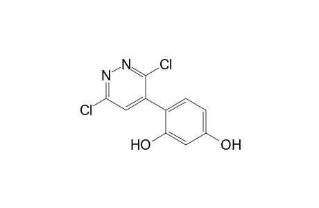 1,3-Benzenediol, 4-(3,6-dichloro-4-pyridazinyl)-