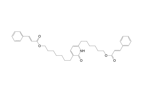 3-[7-(Cinnamoyloxy)heptyl]-6-[6-(cinnamoyloxy)hexyl]-2-pyridone