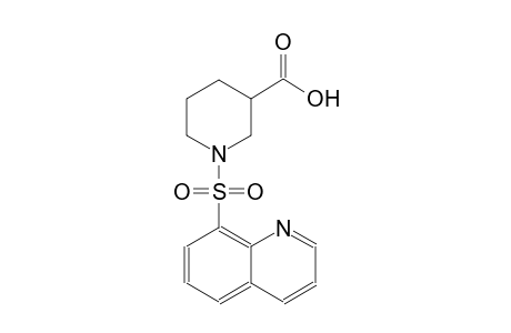 3-piperidinecarboxylic acid, 1-(8-quinolinylsulfonyl)-