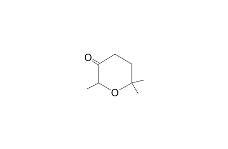 2,6,6-trimethyl-3-oxanone