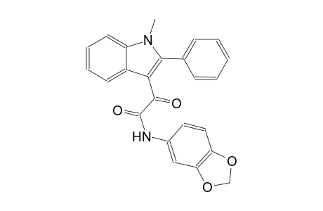 1H-indole-3-acetamide, N-(1,3-benzodioxol-5-yl)-1-methyl-alpha-oxo-2-phenyl-