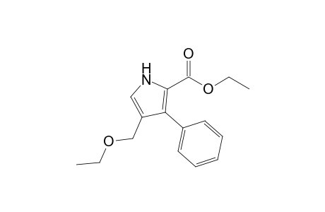 4-(ethoxymethyl)-3-phenyl-1H-pyrrole-2-carboxylic acid ethyl ester