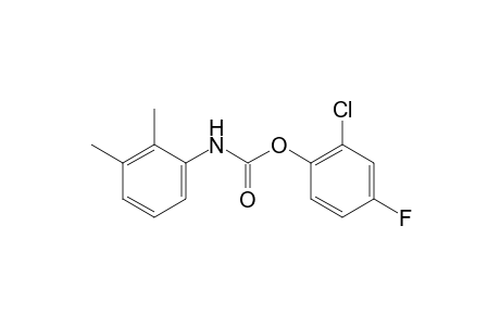 2,3-dimethylcarbanilic acid, 2-chloro-4-fluorophenyl ester