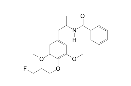N-(1-[4-(3-Fluoropropoxy)-3,5-dimethoxyphenyl]propan-2-yl)benzamide