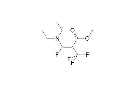 ALPHA-TRIFLUOROMETHYL-BETA-DIETHYLAMINO-BETA-FLUOROACRYLIC ACID,METHYL ESTER