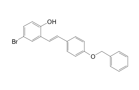 2-(4-Benzyloxystyryl)-4-bromophenol