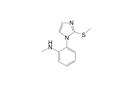 1-(2-Methylaminophenyl)-2-methylthioimidazole