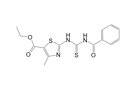 ethyl 2-{[(benzoylamino)carbothioyl]amino}-4-methyl-1,3-thiazole-5-carboxylate