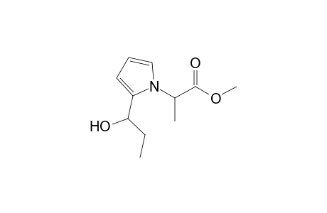 1-[1'-(Methoxycarbonyl)ethyl]-2-(1'-hydroxpropyl)-pyrrole