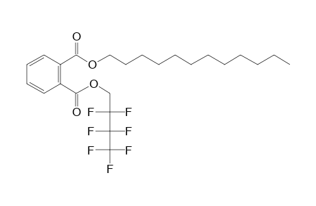 Phthalic acid, dodecyl 2,2,3,3,4,4,4-heptafluorobutyl ester