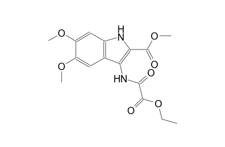 methyl 3-{[ethoxy(oxo)acetyl]amino}-5,6-dimethoxy-1H-indole-2-carboxylate