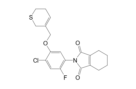 1H-Isoindole-1,3(2H)-dione, 2-[4-chloro-5-[(5,6-dihydro-2H-thiopyran-3-yl)methoxy]-2-fluorophenyl]-4,5,6,7-tetrahydro-
