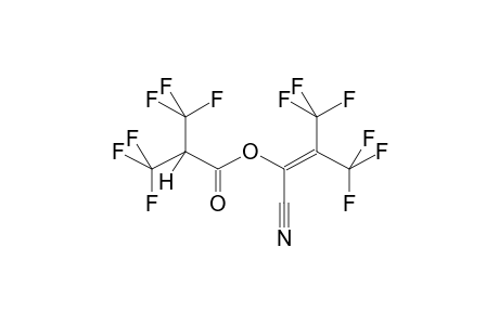 ALPHA-HYDROHEXAFLUOROISOBUTYRIC ACID, ALPHA-CYANOHEXAFLUOROISOBUTENYLESTER