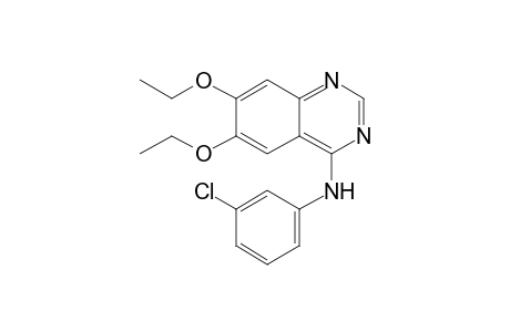 4-(3-Chloroanilino)-6,7-diethoxyquinazoline-Hydrochloride