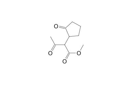 Cyclopentaneacetic acid, .alpha.-acetyl-2-oxo-, methyl ester